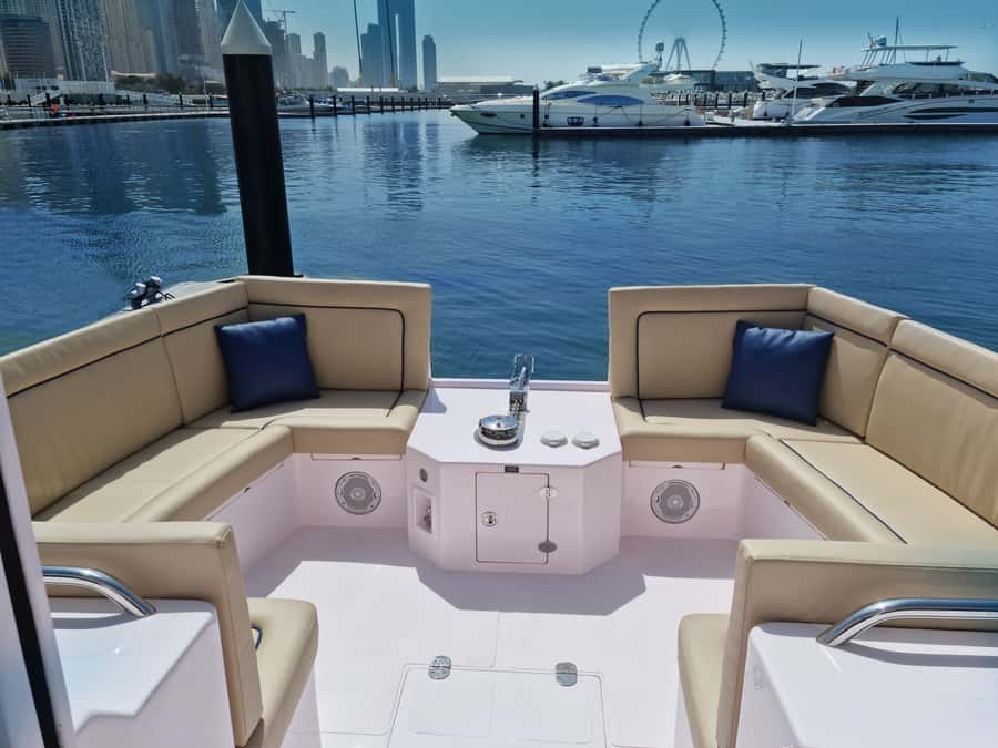 Dubai: Luxury Sightseeing Cruise with Food and Drinks - Ain Dubai gives you the first big photo stop