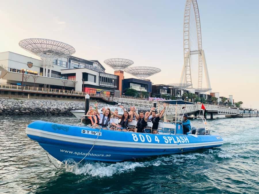 Dubai Marina : 1.5-Hour Atlantis Sightseeing Speedboat Tour - Key points before you book