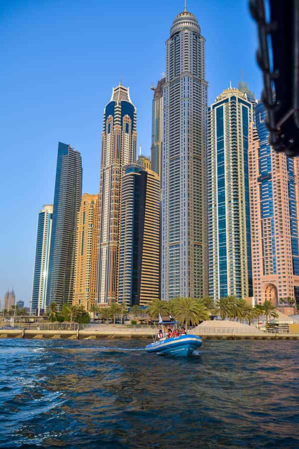 Dubai Marina : 1.5-Hour Atlantis Sightseeing Speedboat Tour - Starting behind Al Rahim Mosque in Dubai Marina