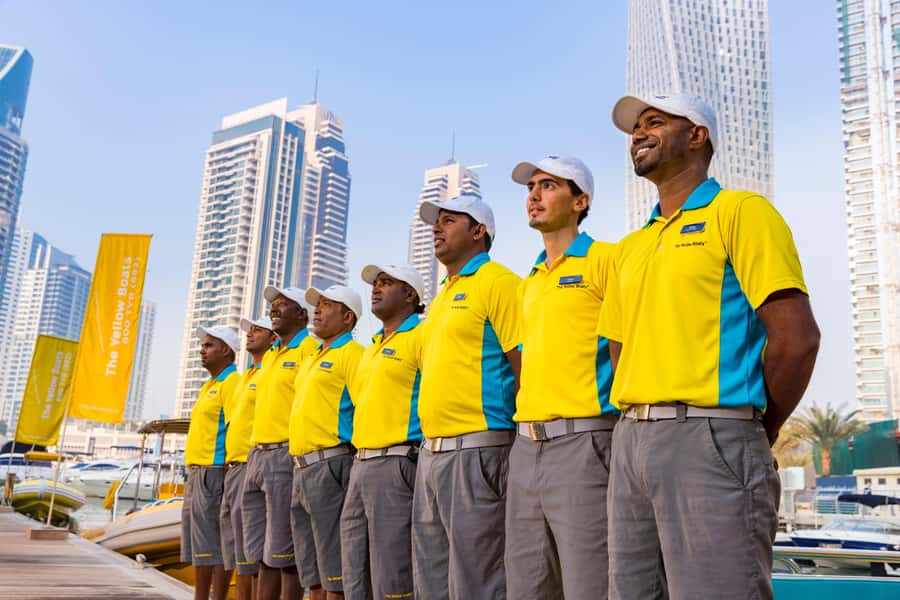 Dubai Marina: Guided Sightseeing Tour by Speedboat - Guides, captains, and photo help