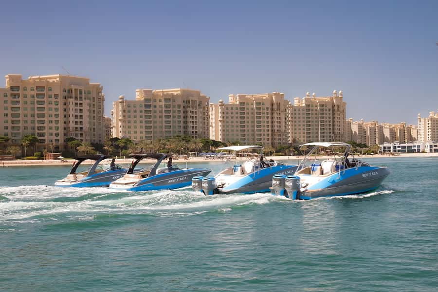 Dubai: Marina Private Boat Tour & Palm Jumeirah Sightseeing - The 120-minute cruise to Royal Atlantis and Burj Al Arab
