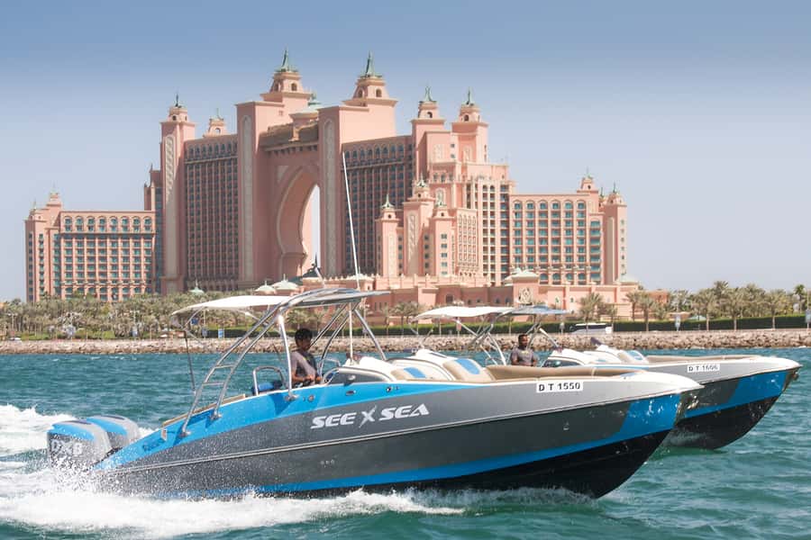 Dubai: Marina Private Boat Tour & Palm Jumeirah Sightseeing - Sunset, daytime or evening?