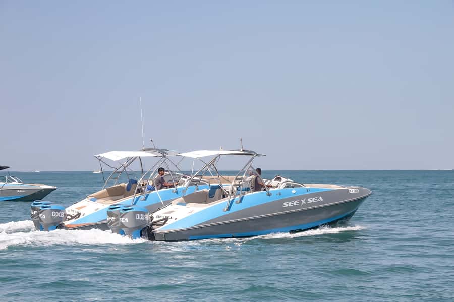 Dubai: Marina Private Boat Tour & Palm Jumeirah Sightseeing - The 100-minute option and Atlantis the Palm