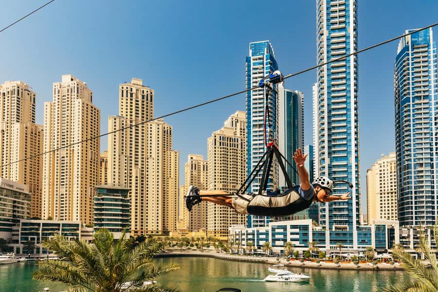 Dubai: Marina Ziplining with Photos, Video and Meal - FAQ