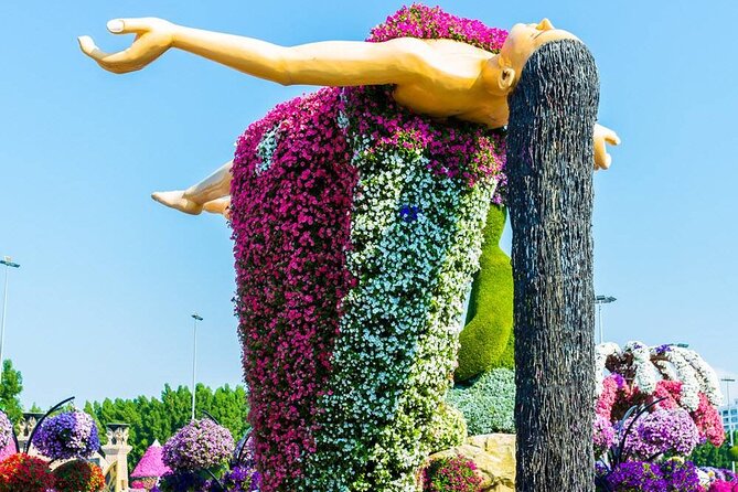 Dubai: Miracle Garden Ticket With Transfer - What the Chauffeur Service Adds