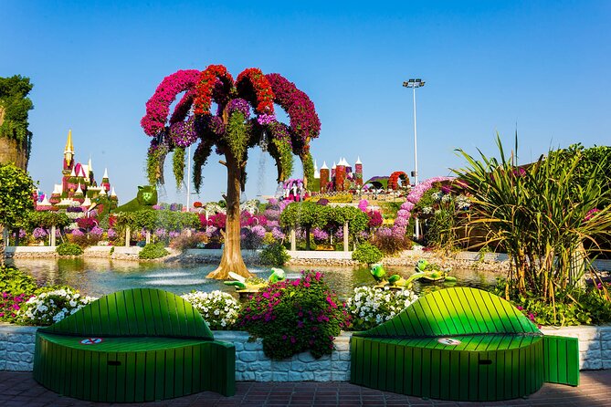 Dubai: Miracle Garden Tickets with Round-trip Transfer - Timing your visit for cooler air and fewer people