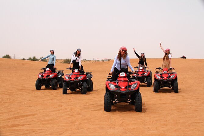 Dubai Morning Desert Safari with Quad Biking & More Activities - The drive into Dubai’s red-sand desert