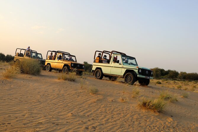 Dubai: Morning Heritage Safari by Vintage G Class & Al Marmoom Oasis - Finishing with a Bedouin breakfast