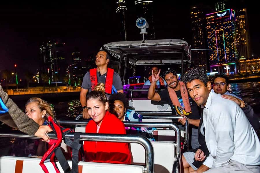Dubai - New Year's Eve Fireworks show on a Speedboat - What the New Year cruise actually feels like