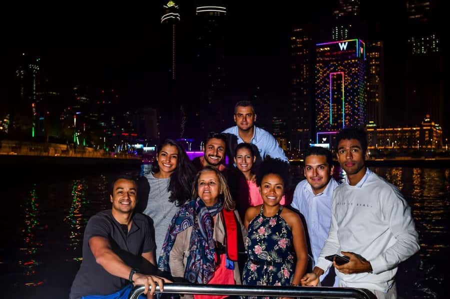 Dubai - New Year's Eve Fireworks show on a Speedboat - Seeing Atlantis from the water