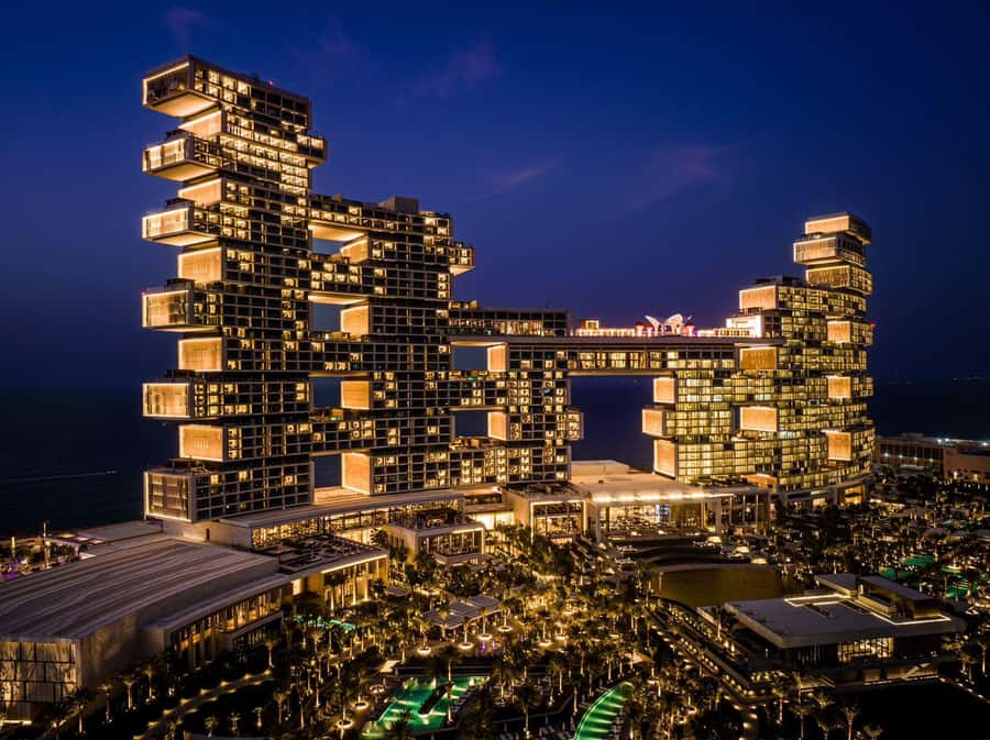 Dubai: Nighttime Guided City Tour by Van & Blue Water Island - Burj Al Arab and the coast