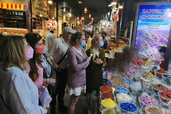 Dubai Old Town, Culture, History, Street food and Souks Tour - The Spice Souk: colorful, fragrant, and easy to rush