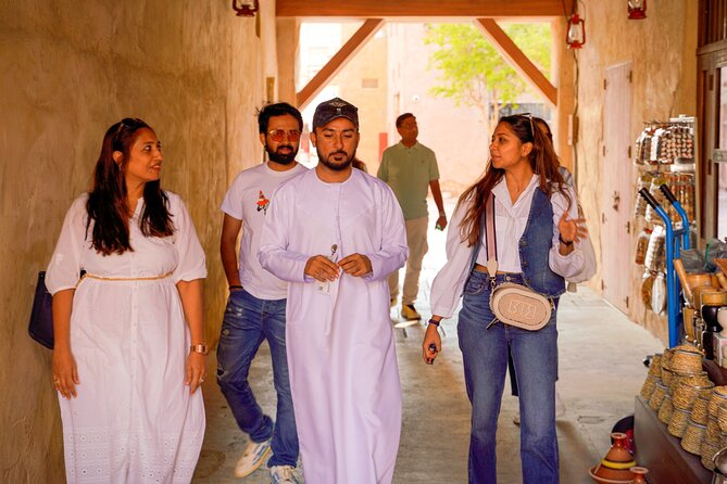 Dubai: Old Town, Souks, Street Food, Guided Tour & Abra Ride - Bur Dubai Souk before the water crossing