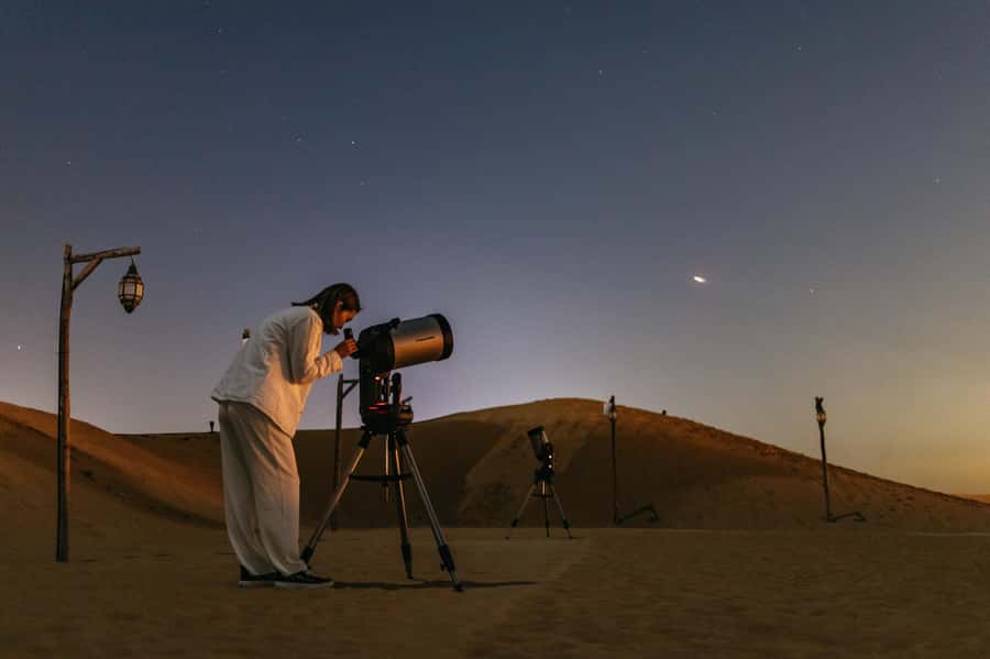 Dubai: Overnight Safari, Dinner, Stargazing & Al Khayma Camp - Al Khayma Camp and the first taste of Bedouin life