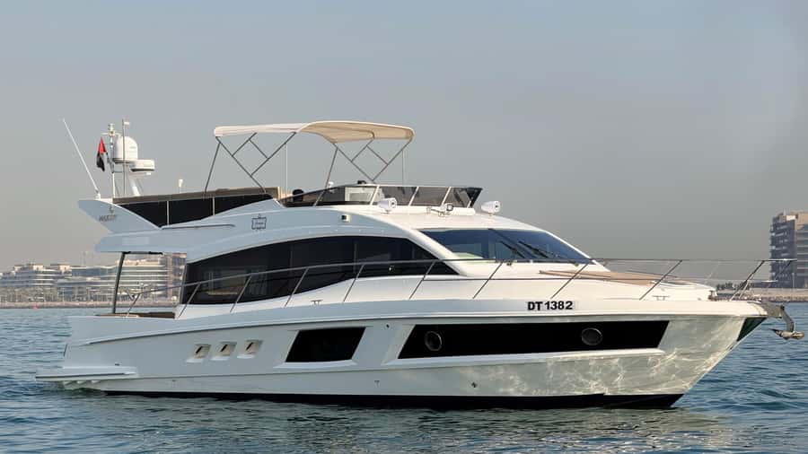 Dubai: Palm Jumeirah luxury private yacht Tour - The two-hour route reaches Palm Jumeirah and Burj Al Arab