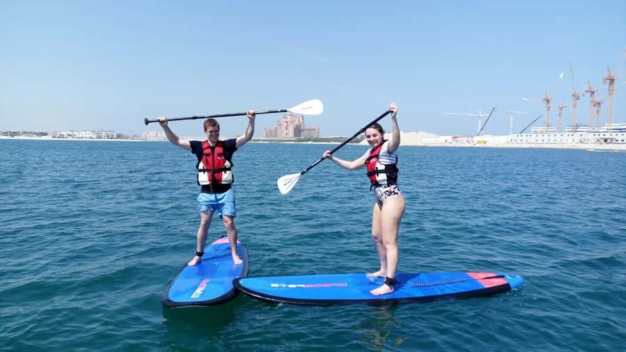 Dubai: Palm Jumeirah Paddle Boarding Tour - The meeting point needs extra care