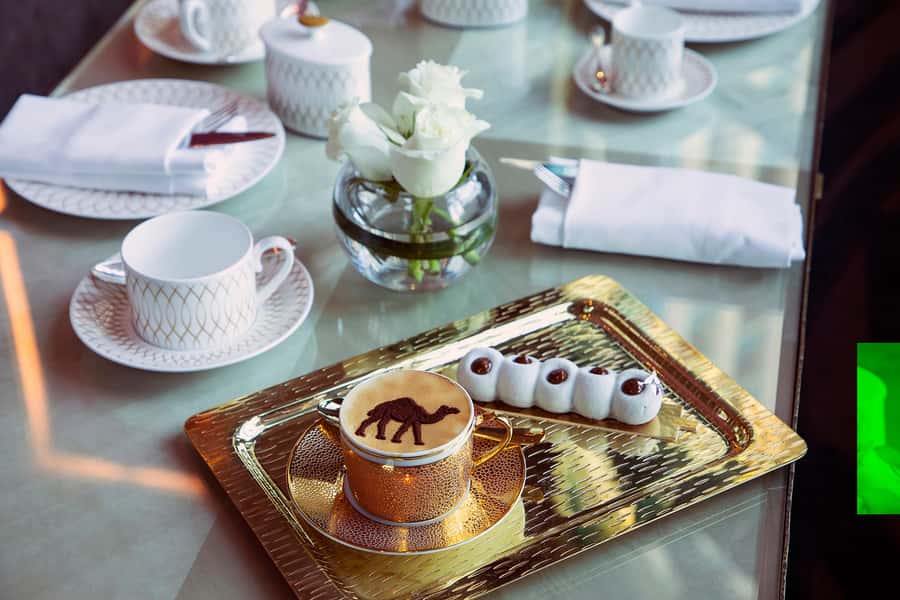 Dubai: Plato's Afternoon Tea in Atlantis the Palm - The Plato’s setting and table views