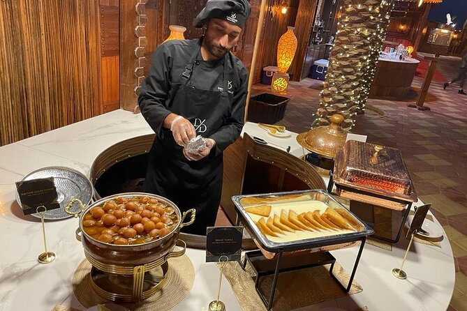 Dubai Premium Desert Safari – Live Buffet Dinner & Luxury Camp - Sunset is the calm center of the evening