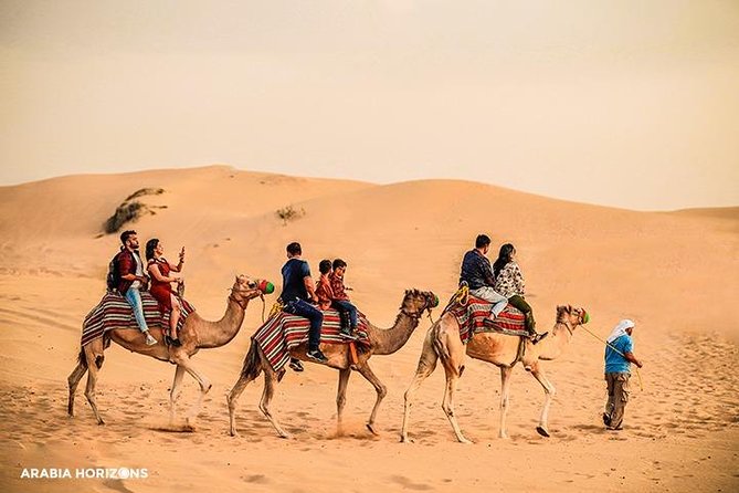 Dubai Premium Desert Safari with Live shows & Gourmet Dinner - Lahbab’s red dunes make the afternoon