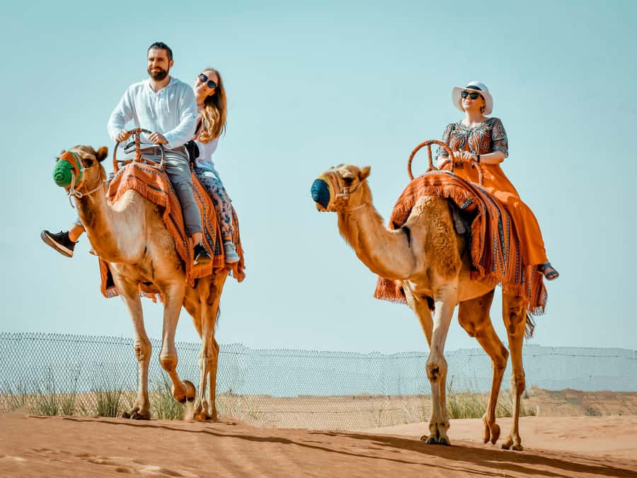Dubai: Premium Red Dune Safari with Sandboarding & BBQ - Leaving Dubai for the red dunes of Lahbab
