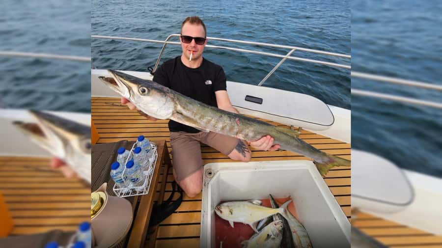 Dubai: Private Deep Sea Fishing Trip with BBQ of Catch - From Dubai Harbour to the open water