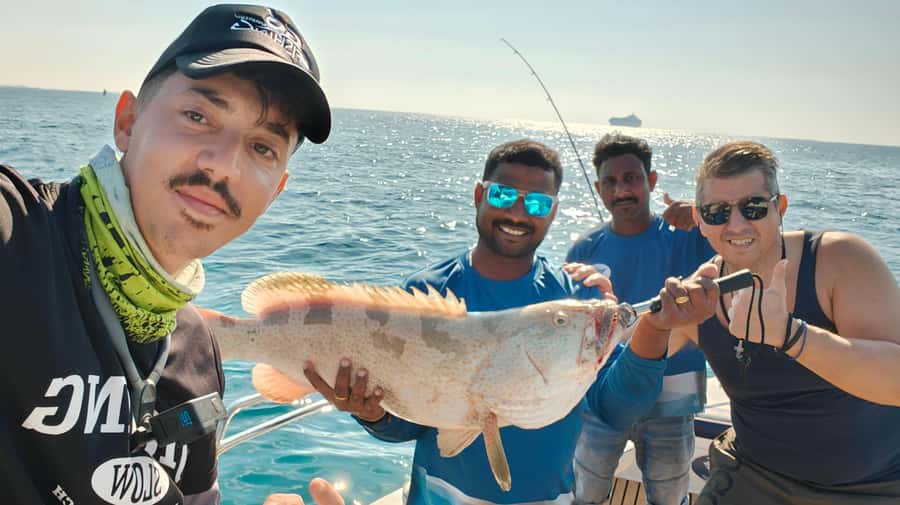 Dubai: Private Deep Sea Fishing Trip with BBQ of Catch - The fishing starts with help, not guesswork