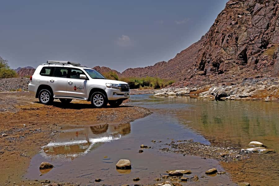 Dubai: Private Desert Day Tour and Wadi Shawka Pool Visit - From city hotels to Sharjah’s desert edge
