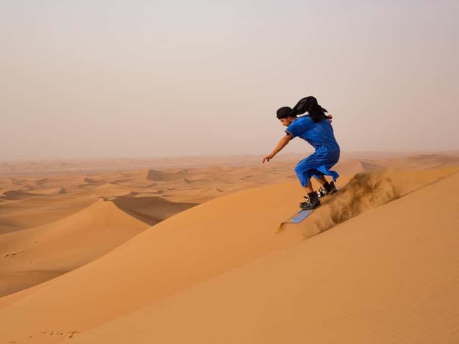 Dubai: Private Dune Buggy, Camel Ride, and Sand Boarding! - The camel ride gives the outing a gentler finish