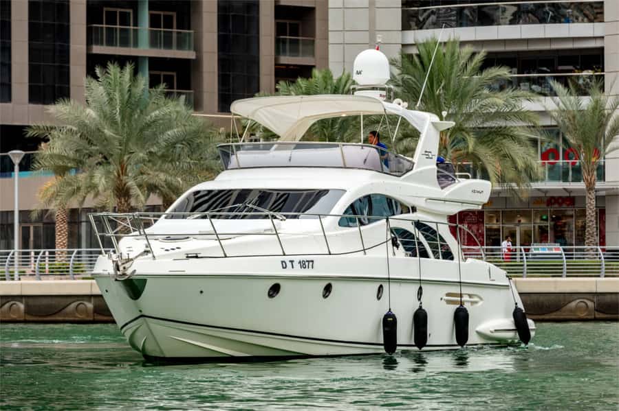 Dubai: Private Luxury Yacht Cruise for up to 20 People - Atlantis, Atlantis The Royal, and the resort coast
