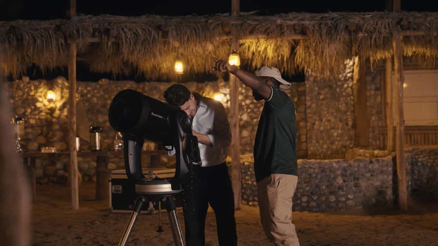 Dubai: Private Night Safari & Astronomy with 3-Course Dinner - The Royal Grounds and a slower desert evening