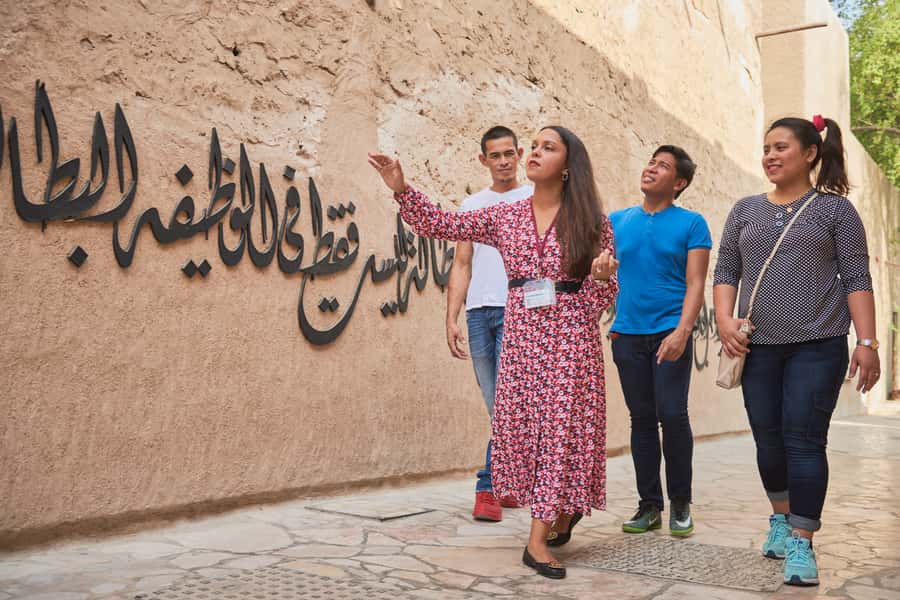 Dubai: Private Old Town, Heritage & Souks Walking Tour - Dubai Creek and the short dhow stop