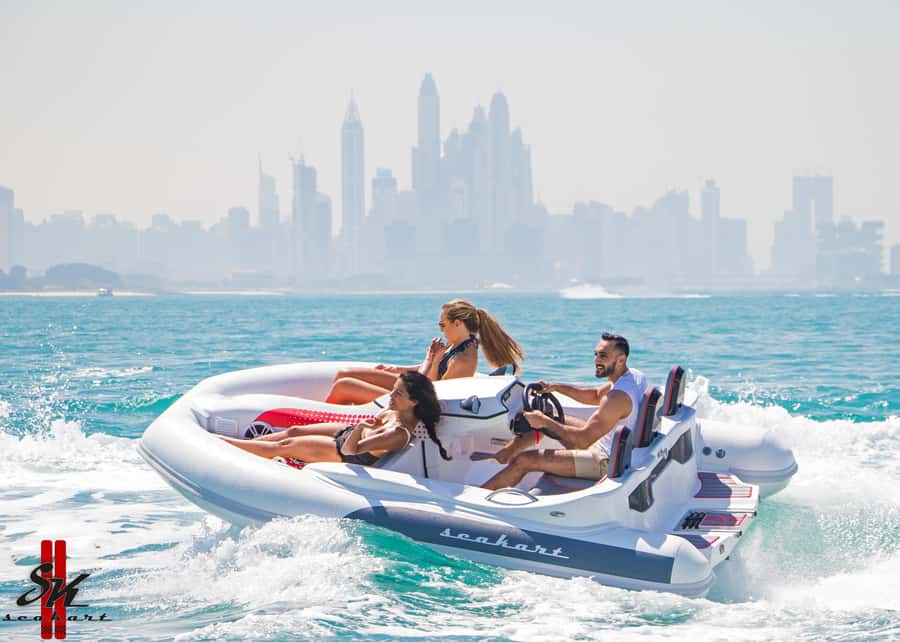 Dubai: Private Self-Drive SeaKart Jet Ski Boat Tour - Key points to know before booking