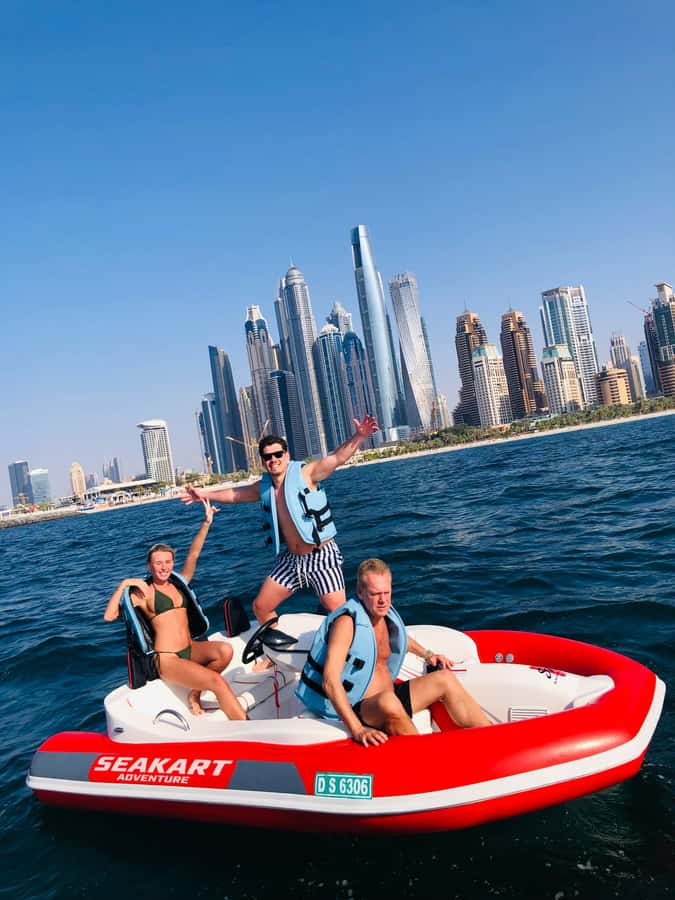 Dubai: Private Self-Drive SeaKart Jet Ski Boat Tour - The 90-minute route: more sights and less rushing