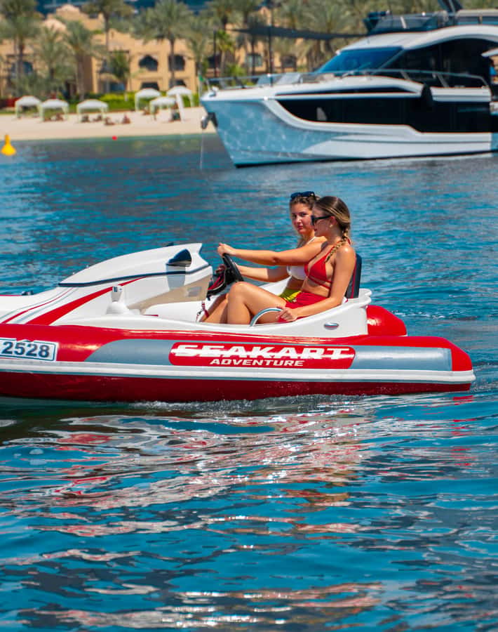 Dubai: Private Self-Drive SeaKart Jet Ski Boat Tour - The 120-minute route: the full waterfront outing
