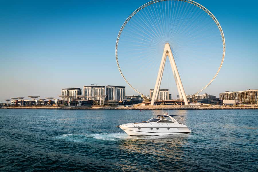 Dubai: Private Sunset Yacht Tour from Dubai Marina - Dubai Harbour and the return to Everest Yacht Charter