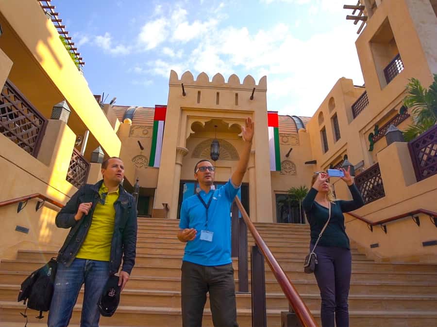 Dubai Private Top Attractions, Premium Vehicle & Street Food - The Blue Mosque sets the cultural tone
