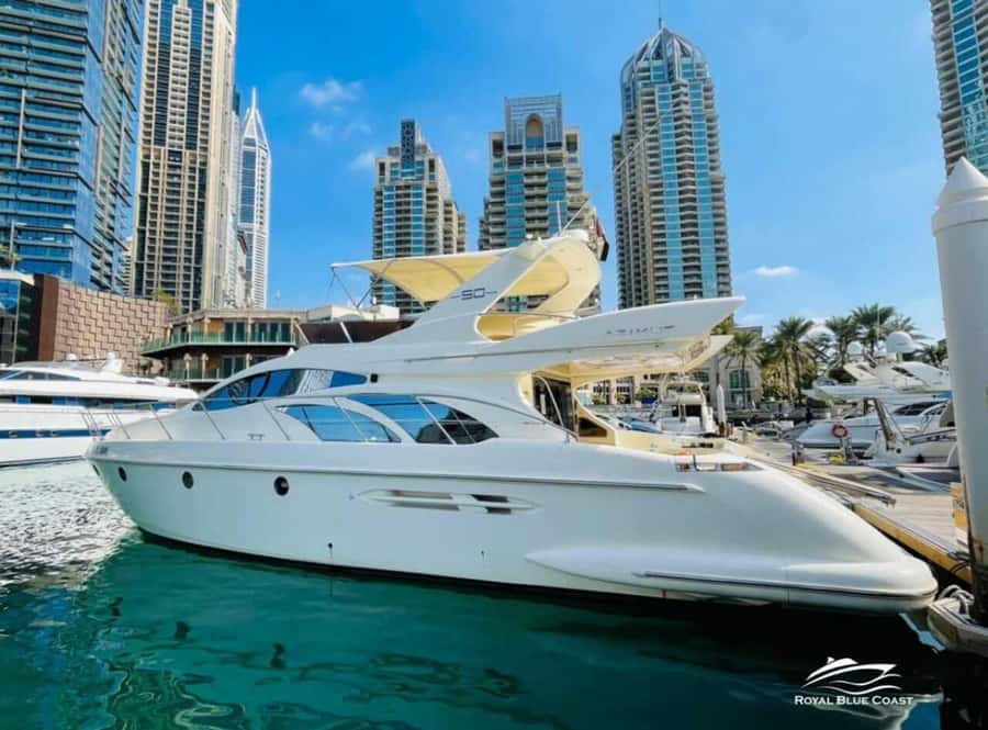 Dubai: Private Yacht Tour 50 feet - Burj Al Arab from the water