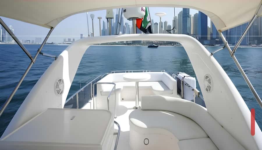 Dubai: Private Yacht Tour Experience with Soft Drinks - The longer route toward Atlantis