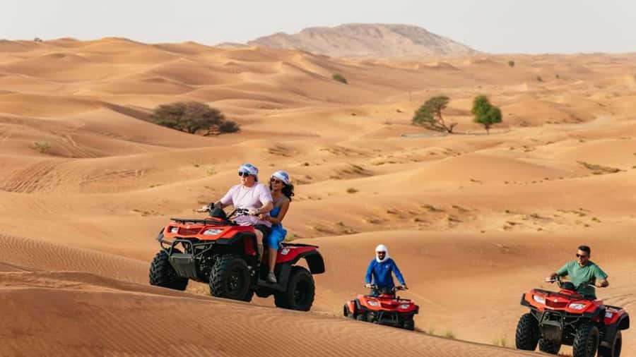 Dubai: Quad & ATV Bike, Red Dune Desert and Safari Adventure - Key points at a glance