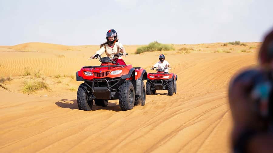 Dubai: Quad & ATV Bike, Red Dune Desert and Safari Adventure - Booking details worth checking