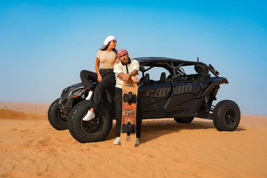 Dubai: Quad Bike, Dune Buggy, and Sandboarding Experience - Key things to know before you book