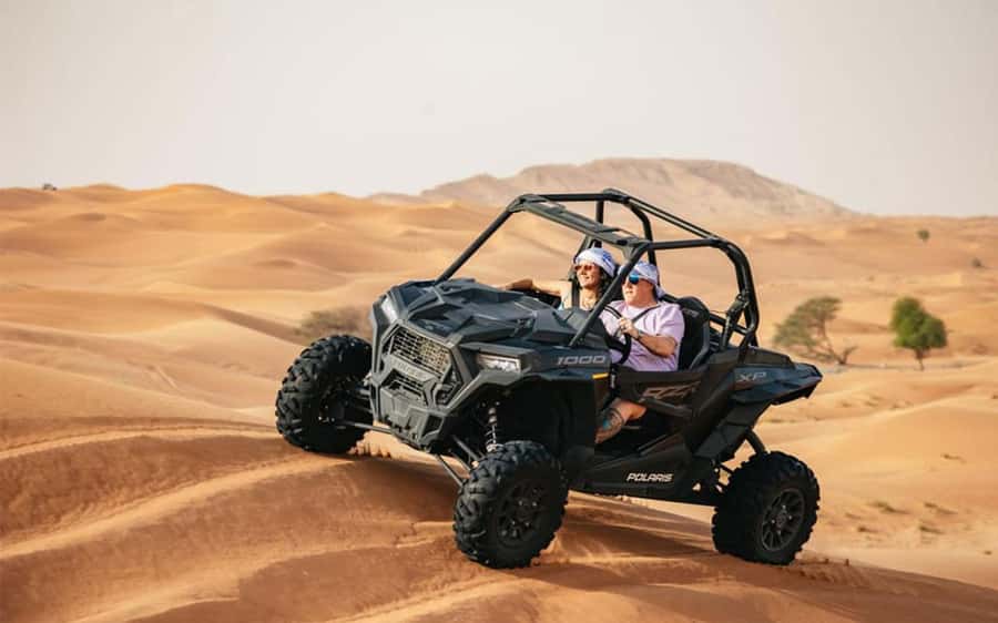 Dubai: Quad Bike, Dune Buggy, and Sandboarding Experience - The 1000cc dune buggy option