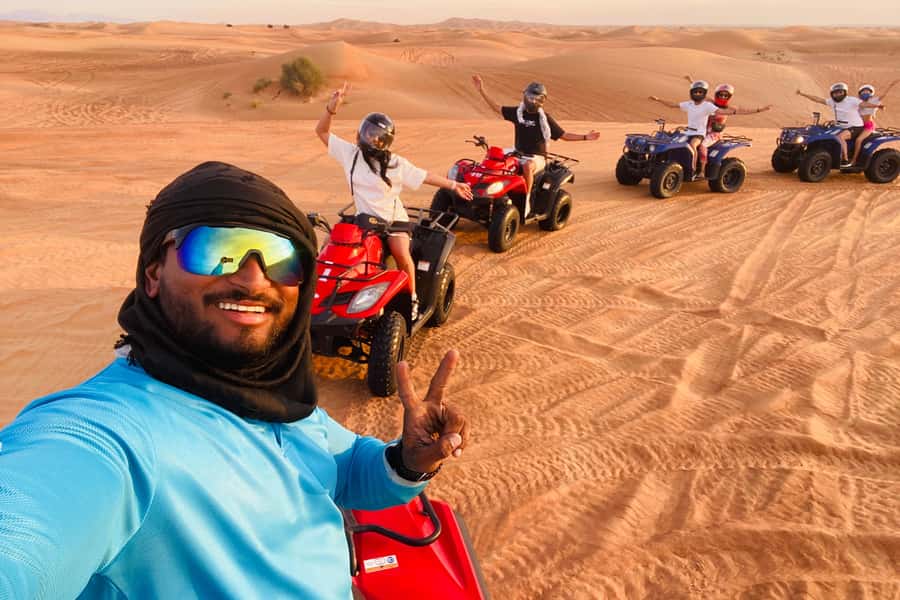 Dubai: Quad Bike Safari, Camels & Al Khayma Camp BBQ Dinner - Key points to know before booking