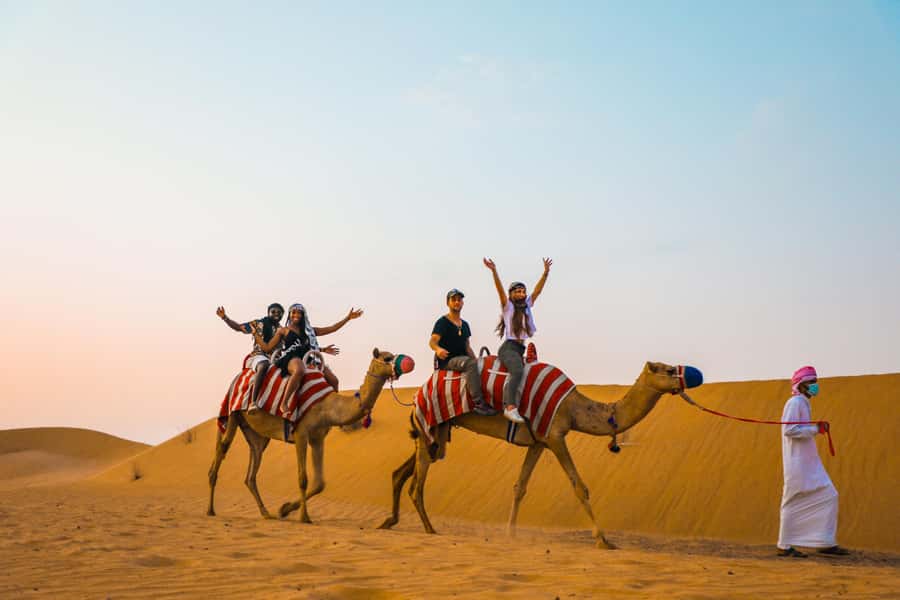 Dubai: Quad Bike Safari, Camels & Al Khayma Camp BBQ Dinner - Guides make a real difference