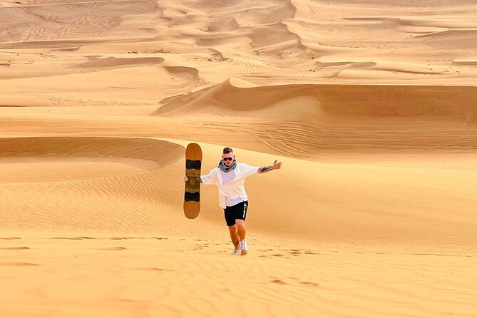 Dubai: Quad Bike Safari, Camels, & Camp with BBQ Dinner - The 45-minute ride out of Dubai