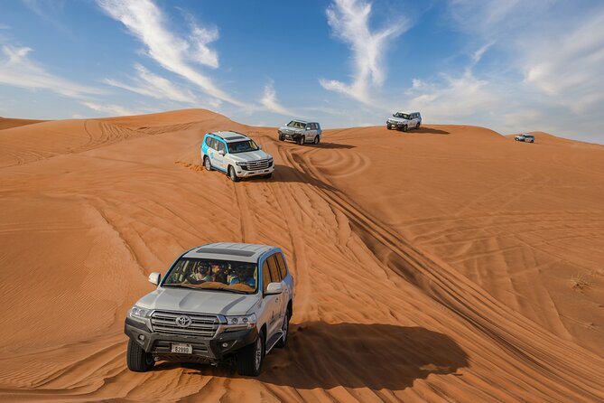 Dubai Red Dunes Desert Safari, Quad Bike, Camels at Al Khayma - From Dubai streets to Lahbab’s red dunes
