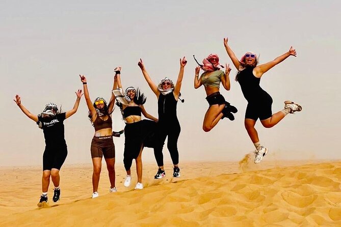 Dubai Red Dunes with Sandboarding, Camel Ride, Falcon & VIP Camp - The Bedouin-style camp turns the safari into an evening show