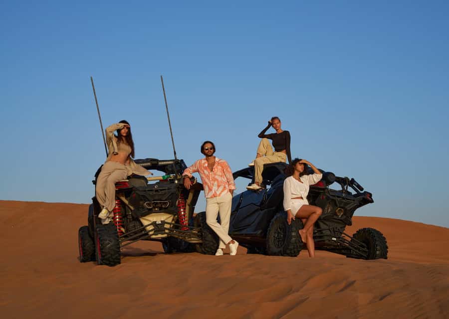 Dubai’s Best Desert Safari: Live Show & Gourmet BBQ Dinner - Arriving at Noble Camp through the Arabic souq
