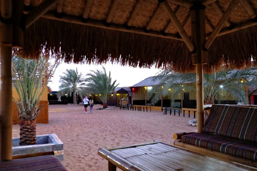 Dubai: Safari, Quad Bike, Camel Ride, and Buffet Dinner - Evening at the Bedouin-style camp