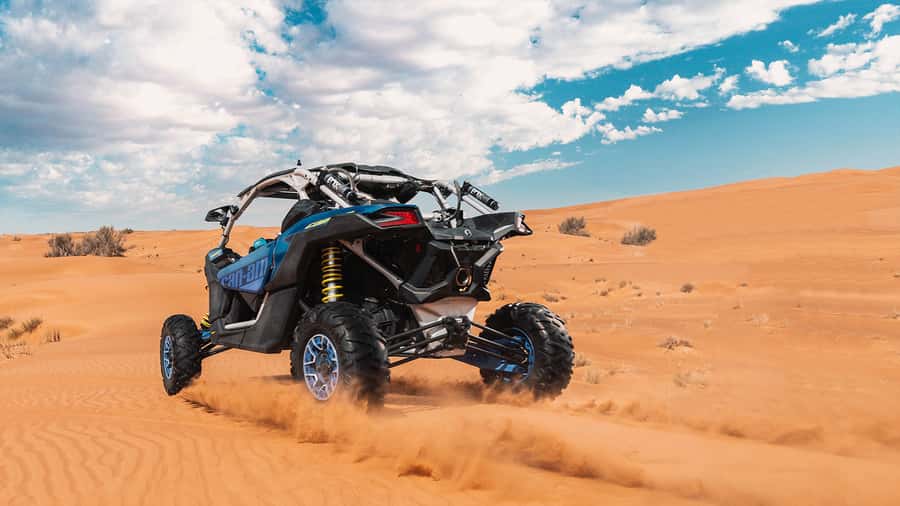 Dubai: Self-Drive 4WD Dune Buggy Guided Desert Adventure - Getting ready for a Polaris XP 1000